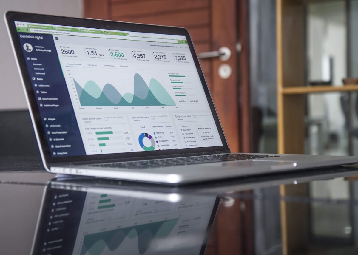 Analytics dashboard overview