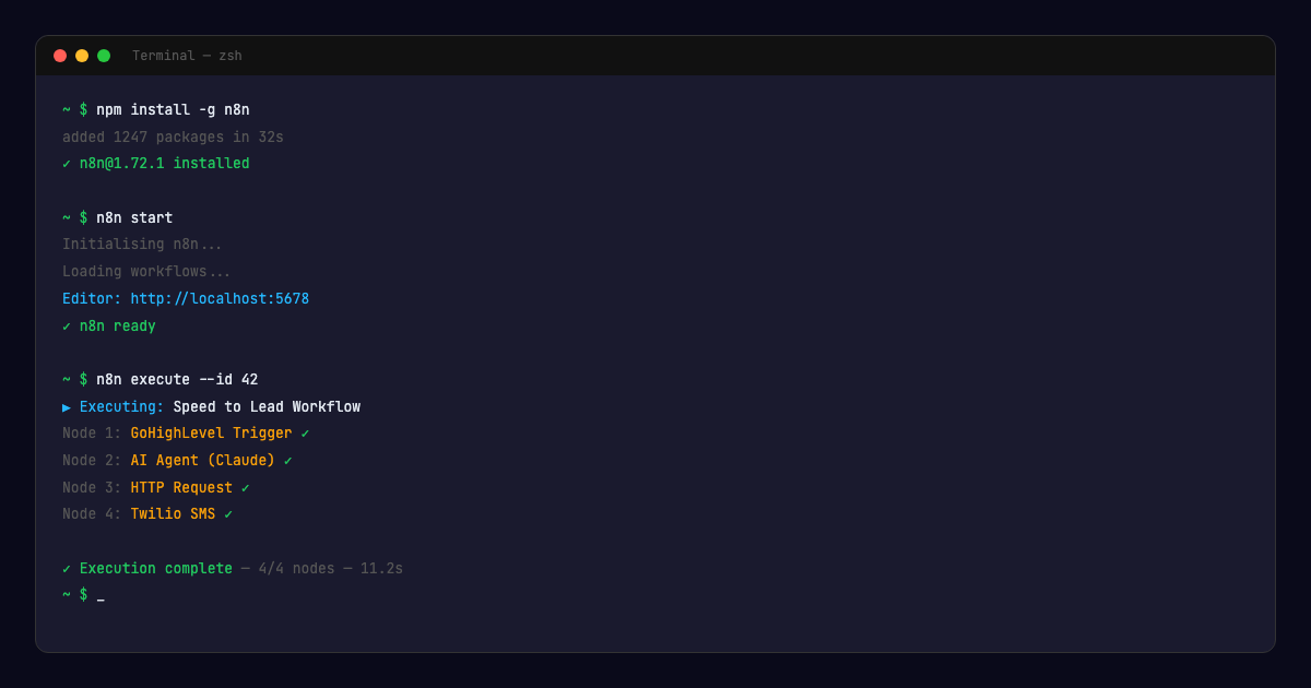 AI workflow automation